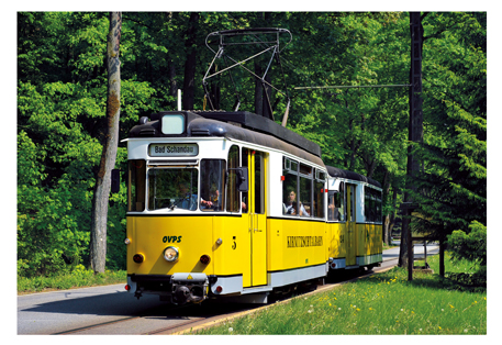 Reliefpostkarten (RF) Motiv: Kirnitzschtalbahn