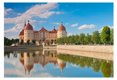 [RPO 4251405900198 M0004] Reliefpostkarten (RF) Motiv: Schloss Moritzburg, Sachsen