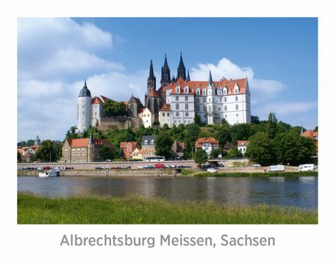 [RPO 4251405900228 M0007] Reliefpostkarten (RF) Motiv: Albrechtsburg Meissen, Sachsen